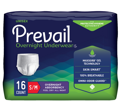 Prevail® Overnight Incontinence Under for Men & Women